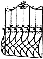Кованая решетка РК-21