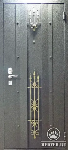Дверь в стиле техно-8